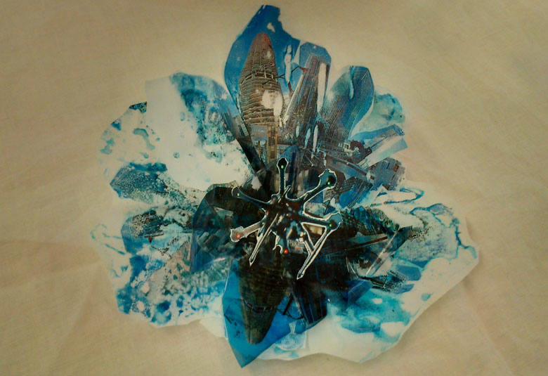 Drone Flower studio image